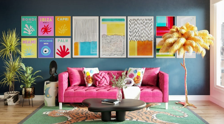 Dopamine Decor Ideas that Won't Cause Damage in a Rental